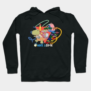 Watch Out Kindergarten Here I Come Dinosaurs Hoodie
